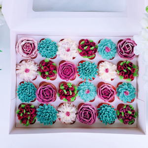mini cupcake floral cupcaks birthday floral cake