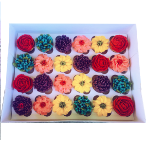 mini cupcake floral cupcaks birthday floral cake