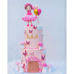 Custom Melbourne birthday cake for kids, girls, dolls