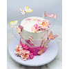 Kids cake butterfly and flowers cake Melbourne